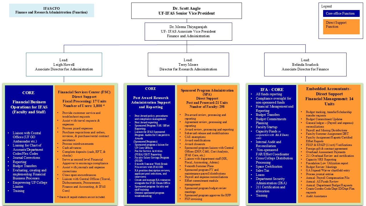 CFO Organizational Chart
