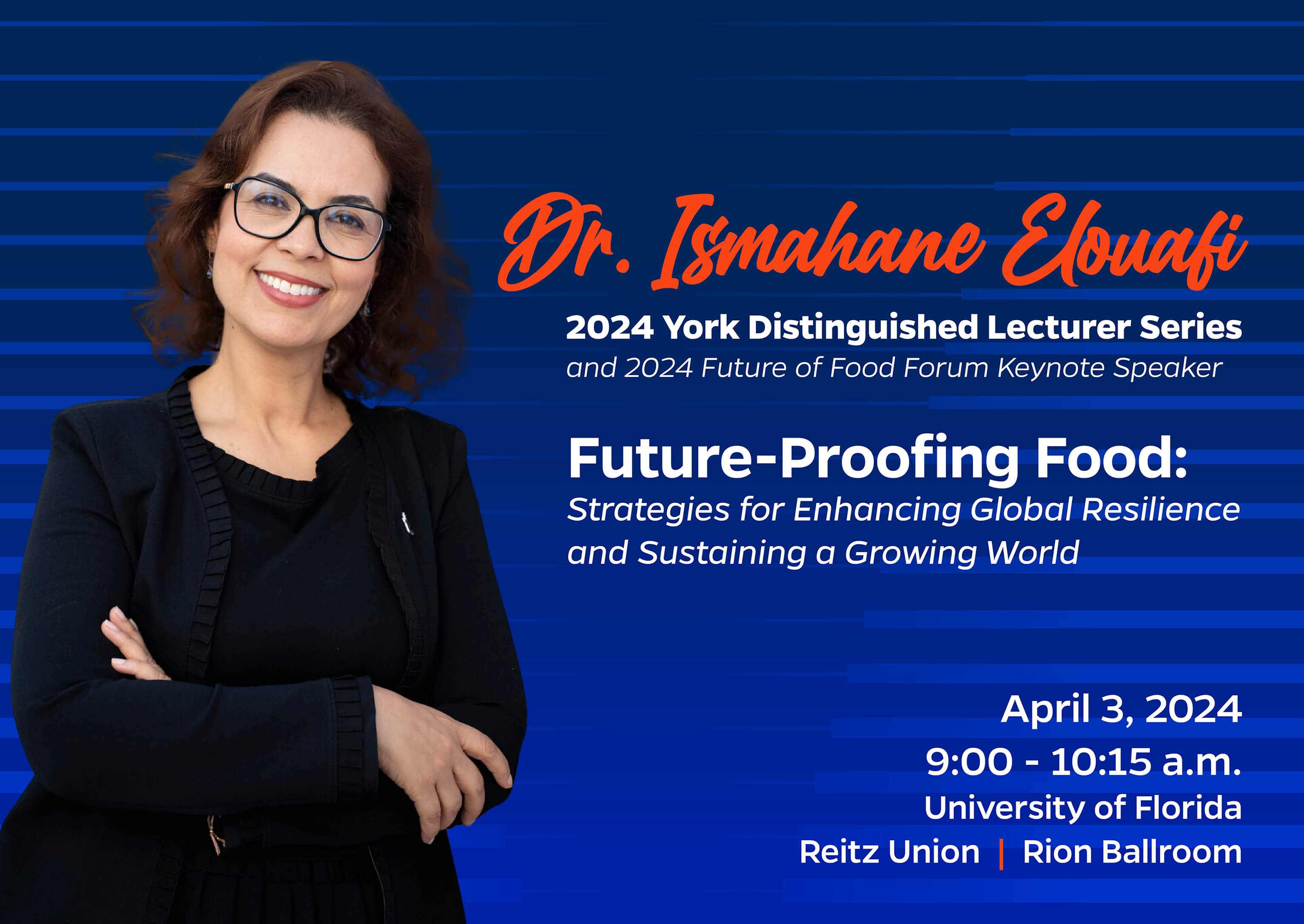 Dr. Ismahane Elouafi - Future proofing food