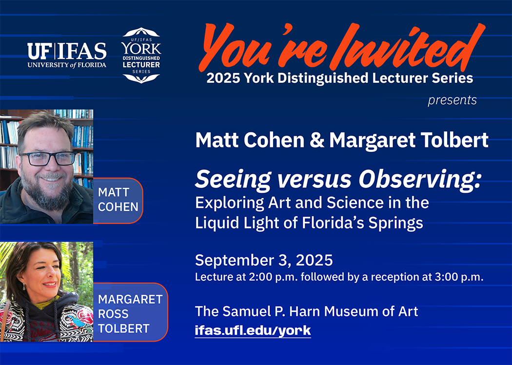 Matt Cohen and Margaret Tolbert - Seeing versus Observing - Exploring Art and Science in the Light of Florida Springs