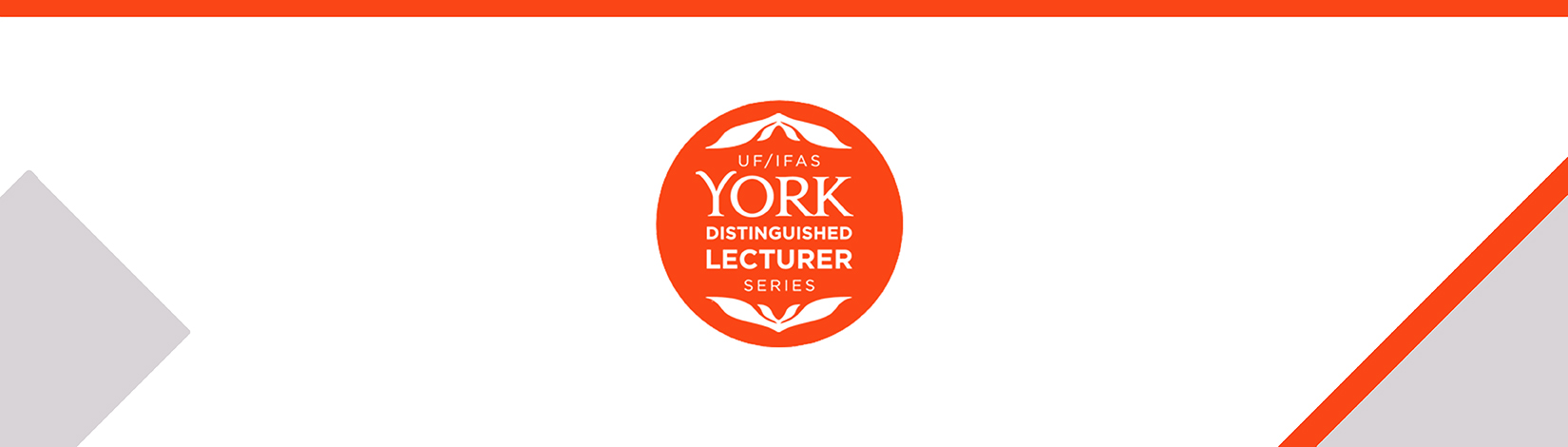 UF/IFAS York Lecture Series - Banner Logo